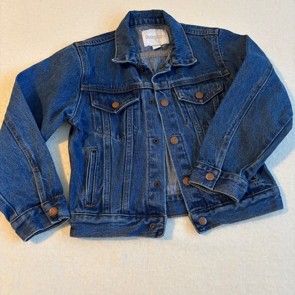 ILOVEPLUM UNICORN‎ DENIM GIRLS JACKET 6y - Picture 2 of 6